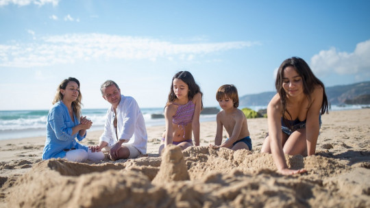 Disfrutar de las vacaciones en familia