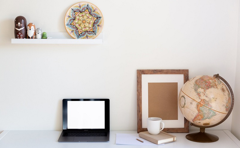 Decoración de la consulta de psicoterapia