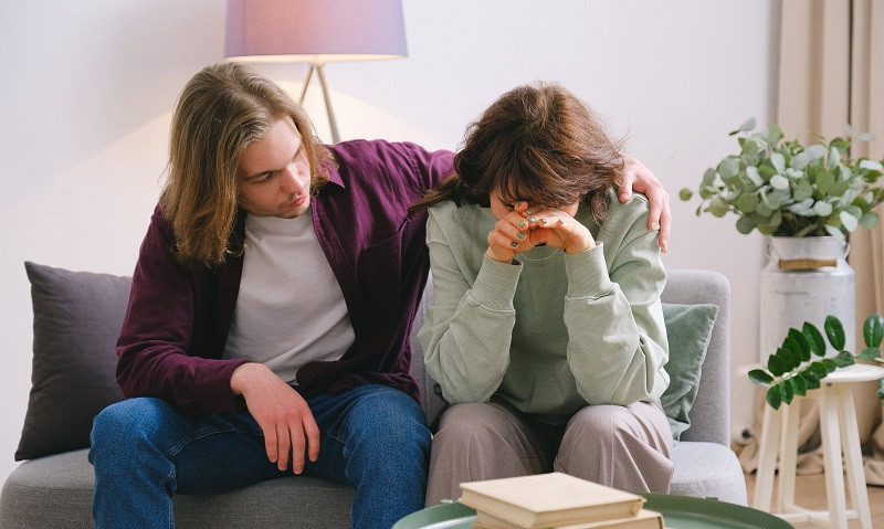 Parte negativa de una relación