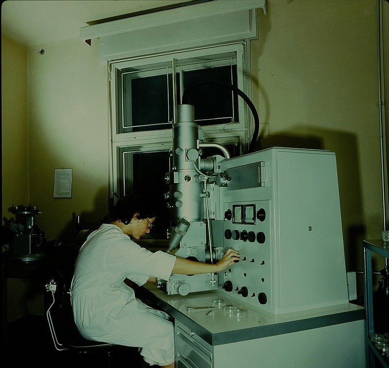 Microscopio electrónico de transmisión