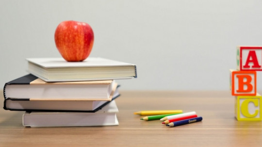 Libros de escuela.
