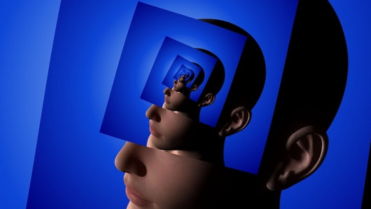 Cabeza humana en 3D