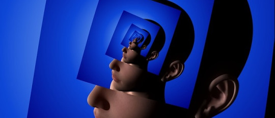 Cabeza humana en 3D