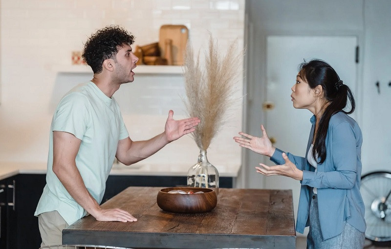 Gestionar discusiones de pareja