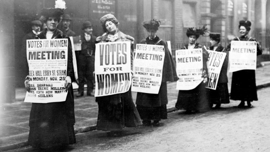 Sufragistas.