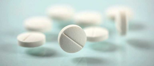 Pastillas redondas.