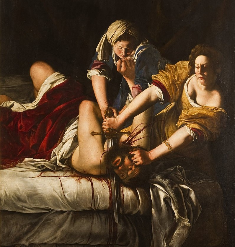 Judit y Holofernes de Artemisia Gentileschi