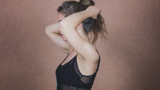 Mujer deportista.