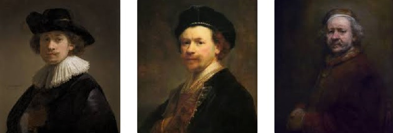 Autorretratos de Rembrandt