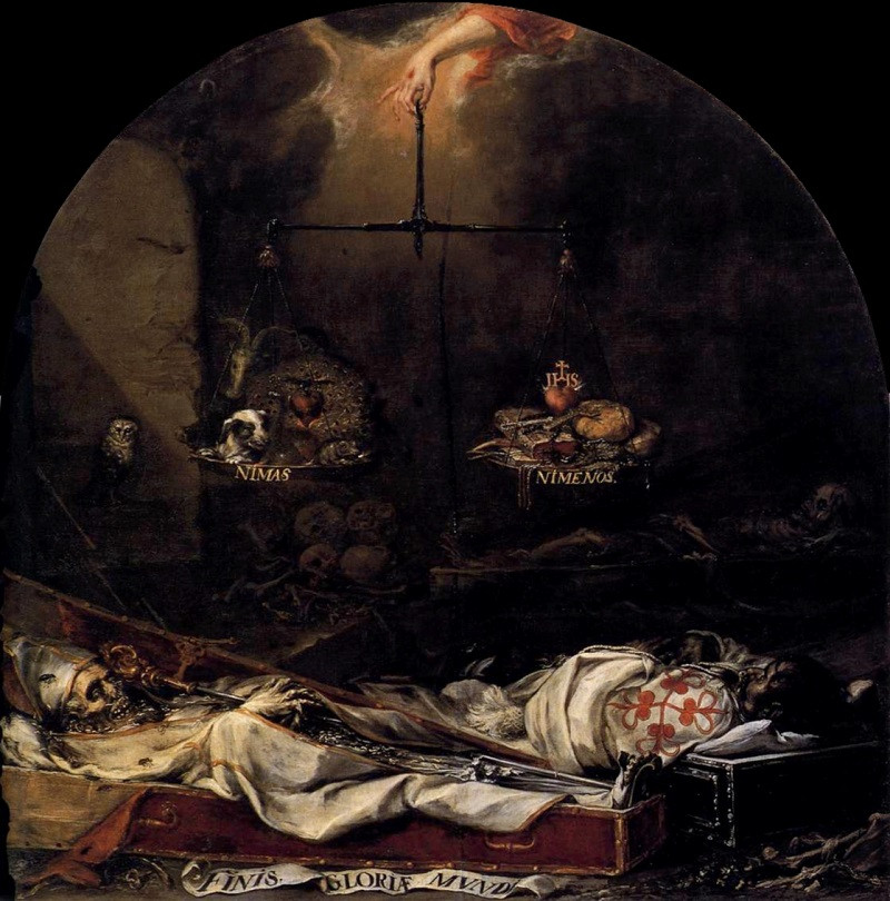 Finis Gloriae Mundi de Juan Valdez Leal