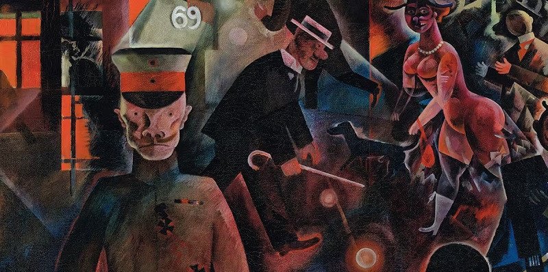 Gefährliche Straße, de George Grosz