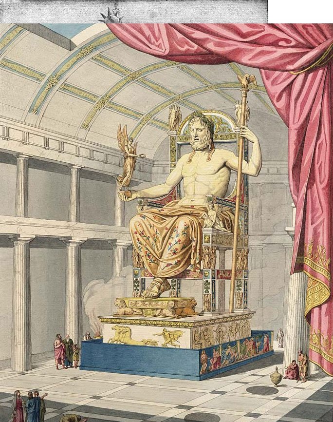 Estatua de Zeus en Olimpia