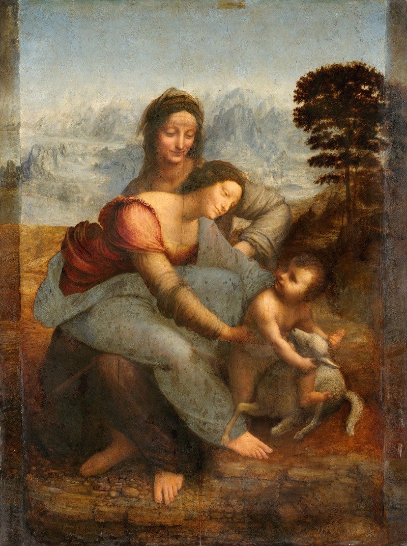 Santa Ana, la Virgen y el Niño