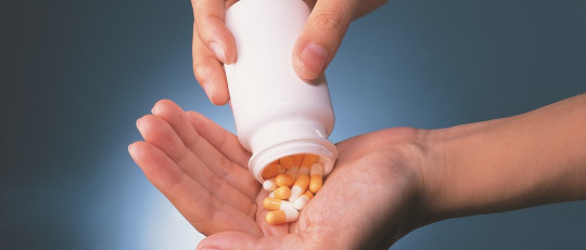 Pote de pastillas.