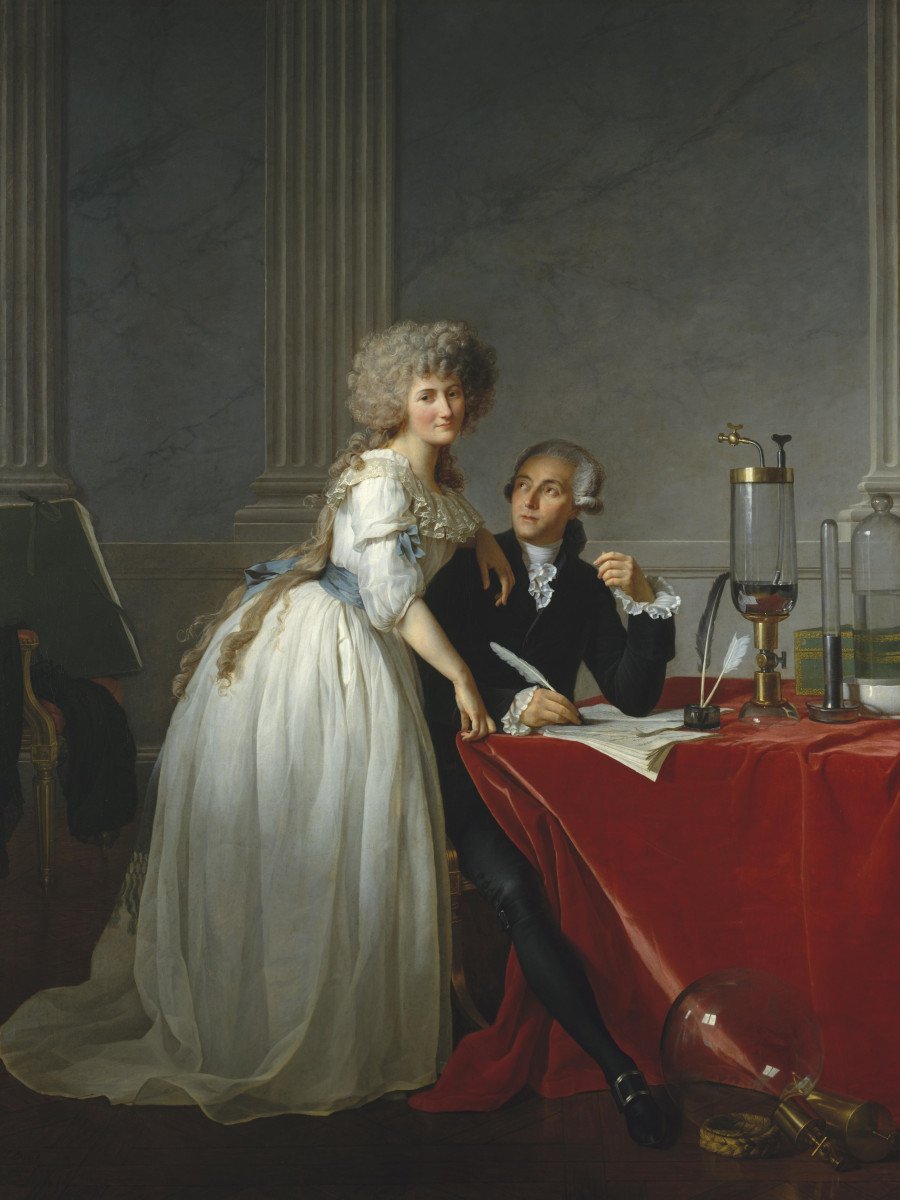 Marie-Anne y Antoine Lavoisier