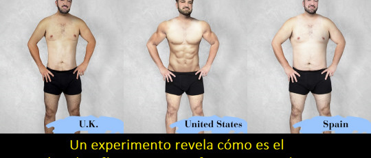 Un experimento revela cómo es el hombre físicamente perfecto en 19 países
