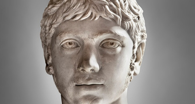 Busto de Heliogábalo.