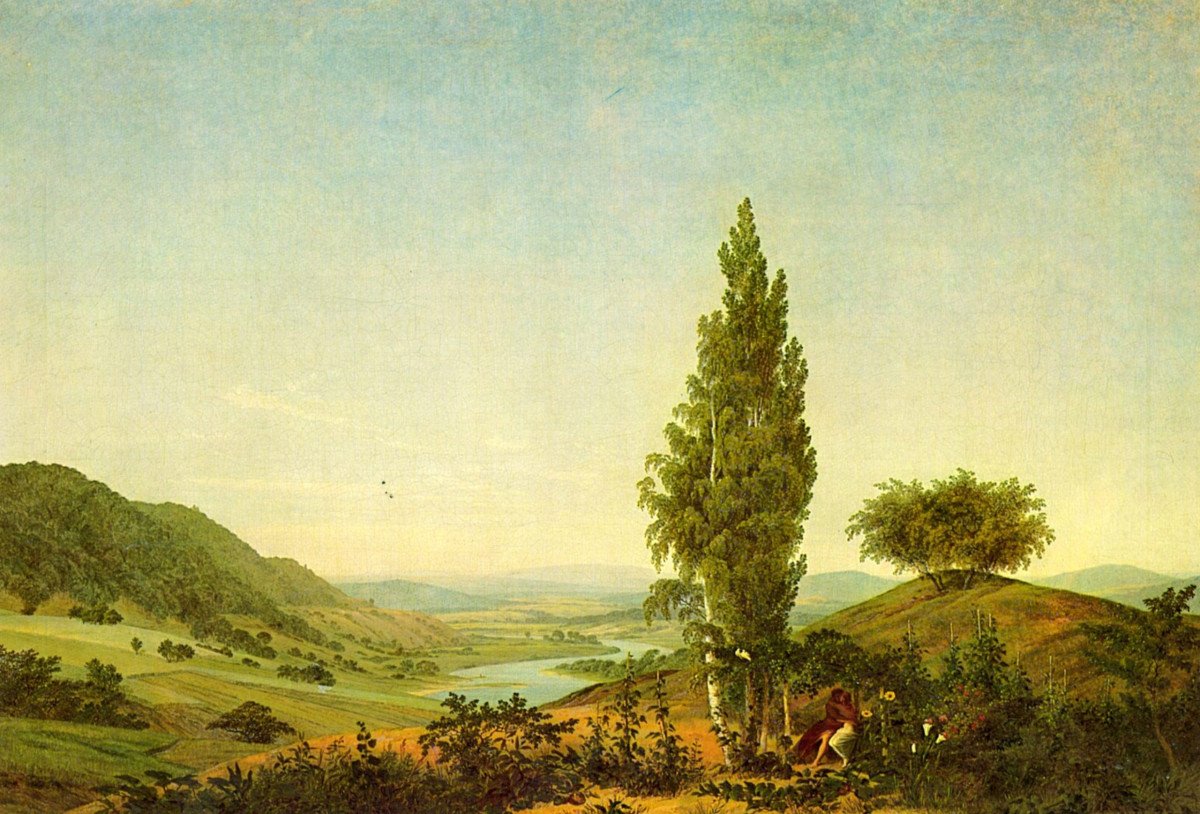 Verano, Caspar David Friedrich