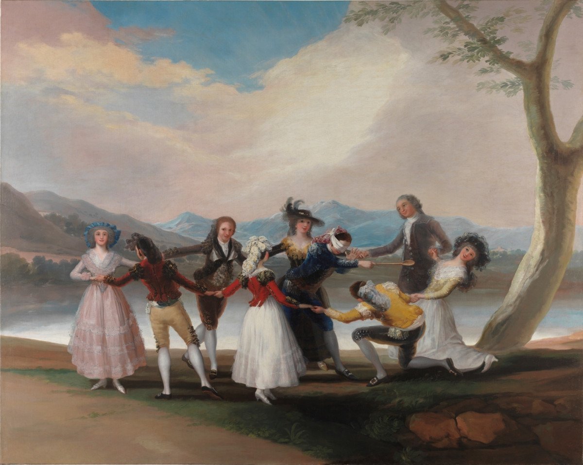 La gallina ciega, Francisco de Goya