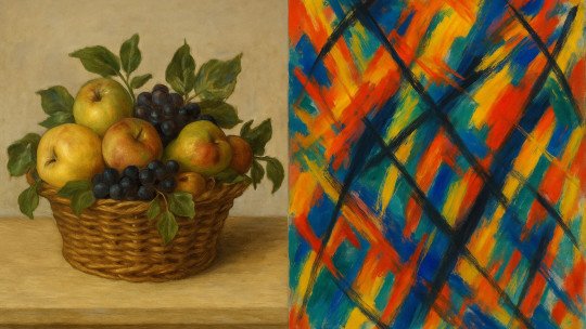 Cuáles son las diferencias entre la pintura figurativa y la pintura abstracta