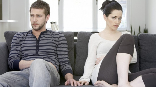 Pareja infeliz