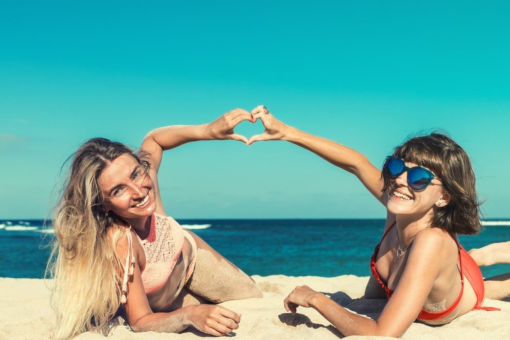 Pareja de vacaciones