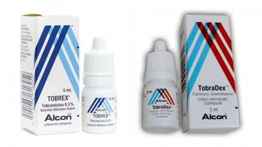 Tobradex y Tobrex