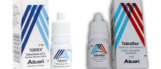 Tobradex y Tobrex