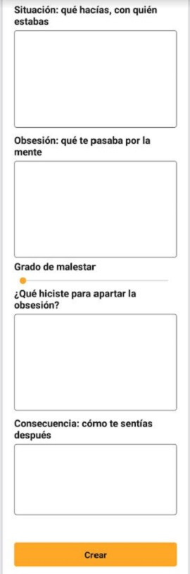 Registro de obsesión