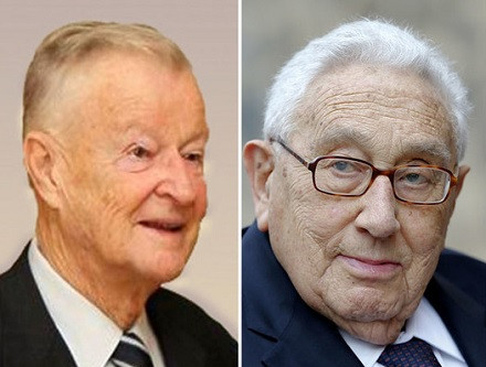 Kissinger y Brzezinski